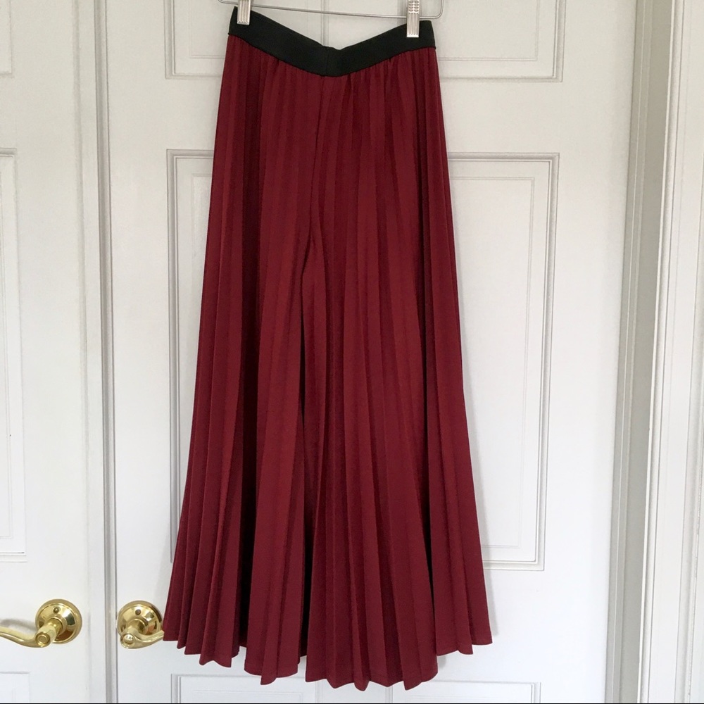 Oak + Fort Elastic Waist Pleated Pants - Picture 6 of 8
